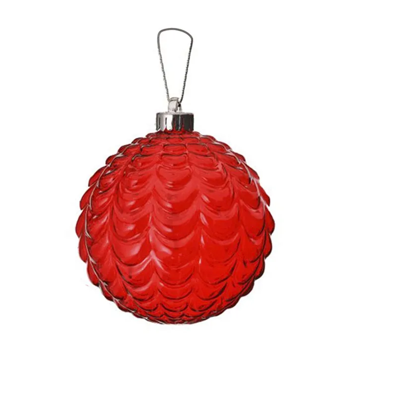 4" OPAQUE PLASTIC BALL ORNAMENT 1 EA