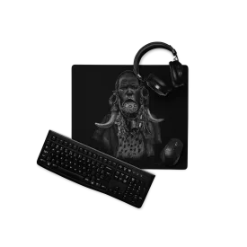 African Beauty by Samuel Friday - Gaming mouse pad