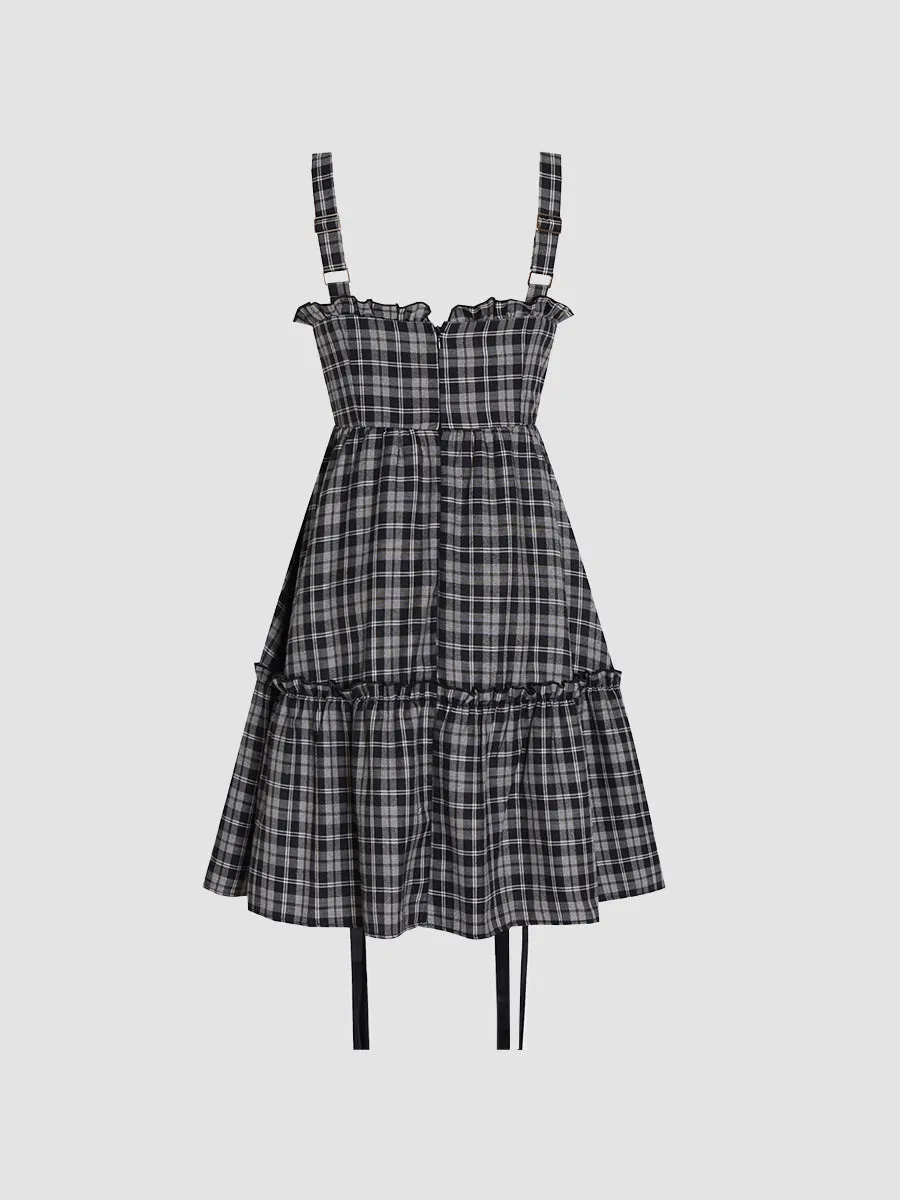 Black And White Checkered Dress