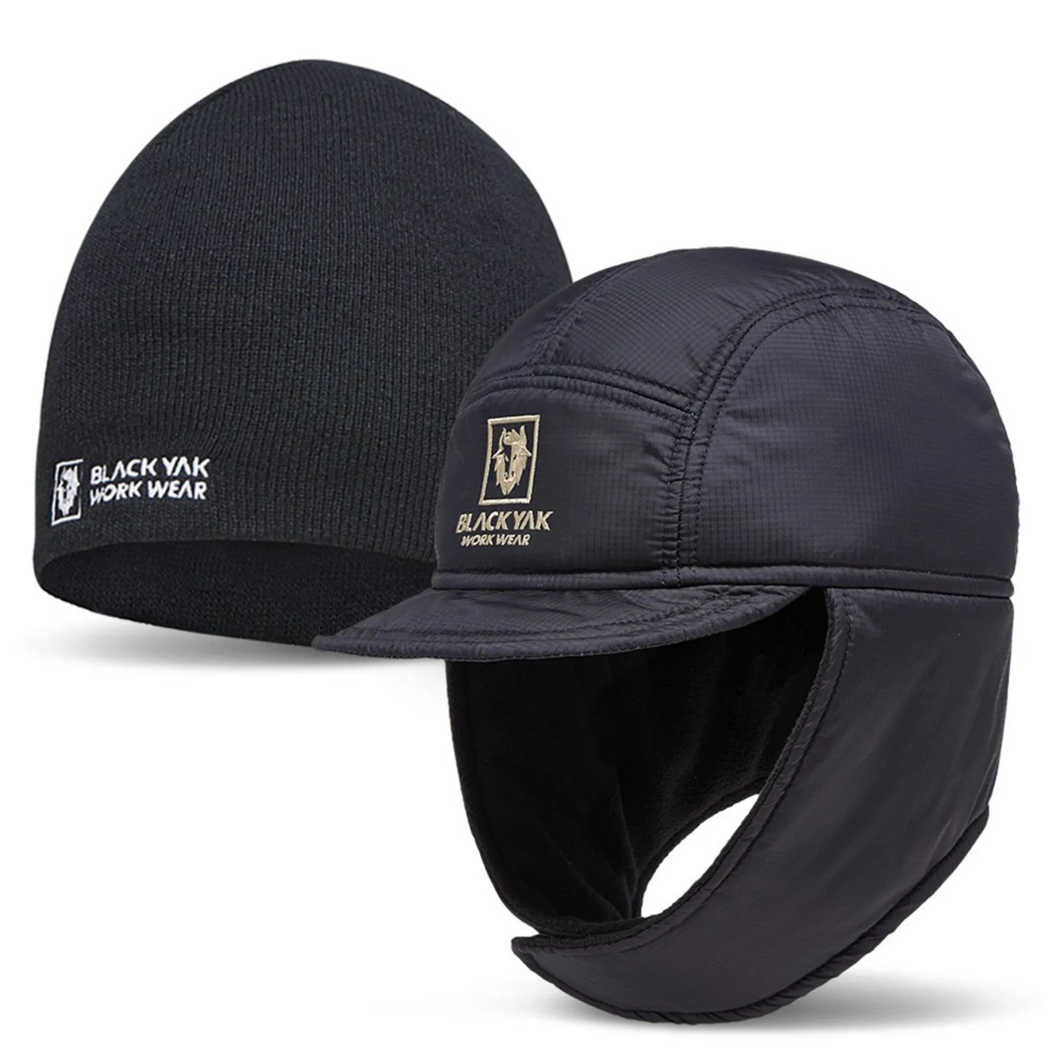 Black Yak Active Earflap Cap   Black Yak Alpine Winter Hat Set - Earflap Hat - 🏆 #28 - Sports/Outdoor - Best of December