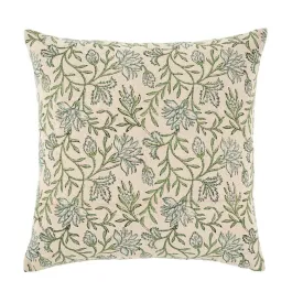 Carolina Block Print Pillow
