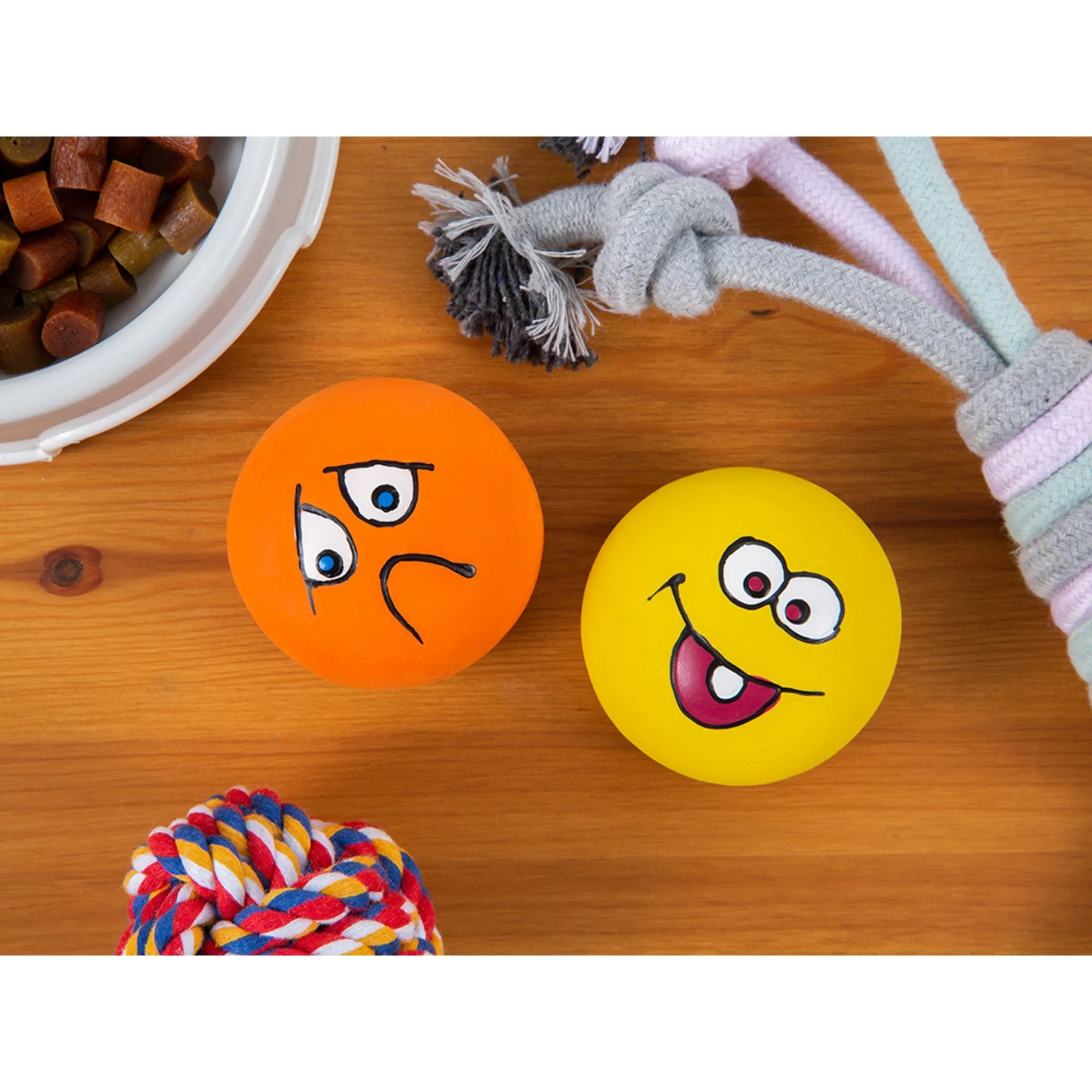Comet Pet Latex Ball Dog Toy 2-Piece Set - Ball - 🏆 #87 - Pet Supplies - Best of December