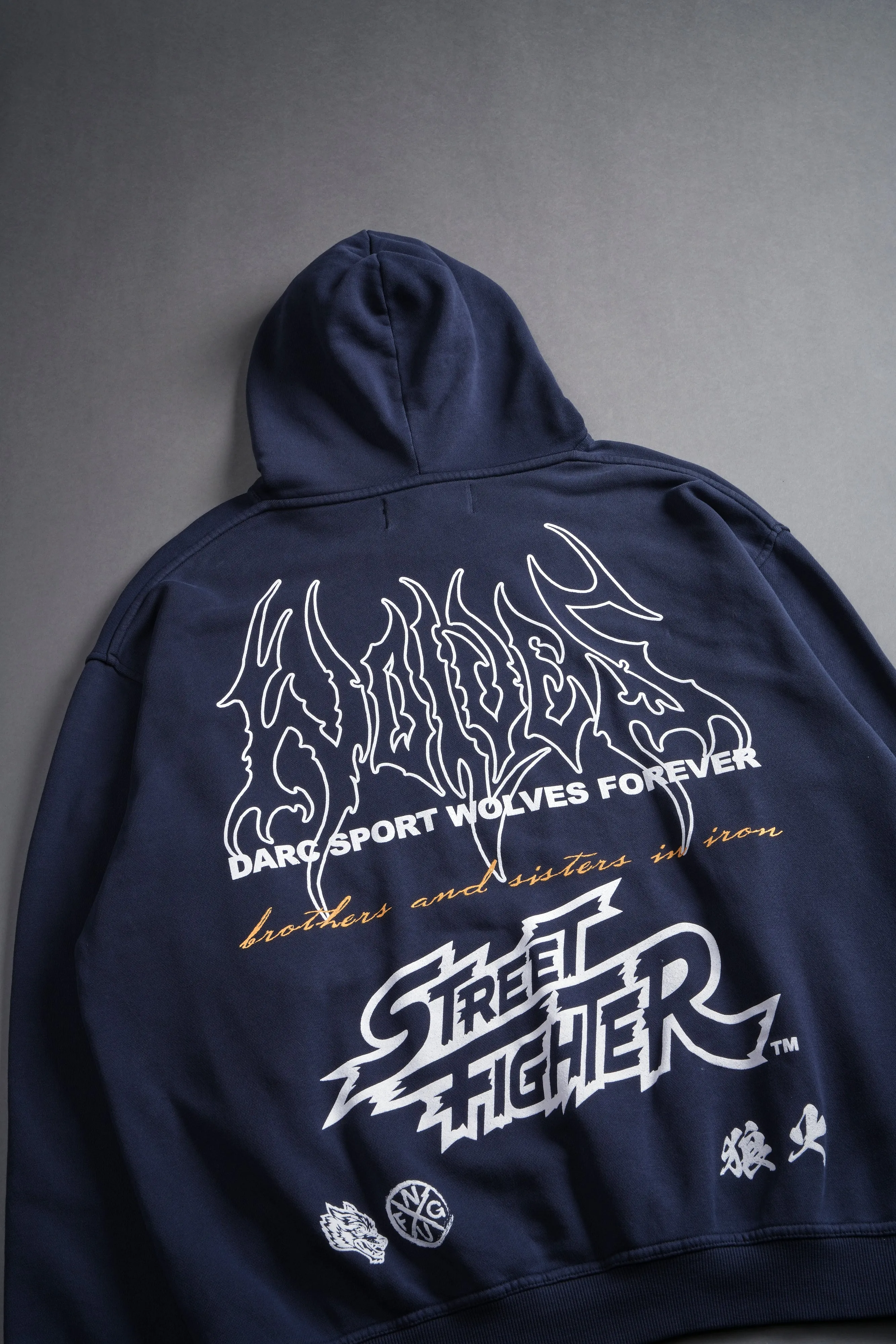 Final Boss "Pierce" Hoodie in Storm Blue