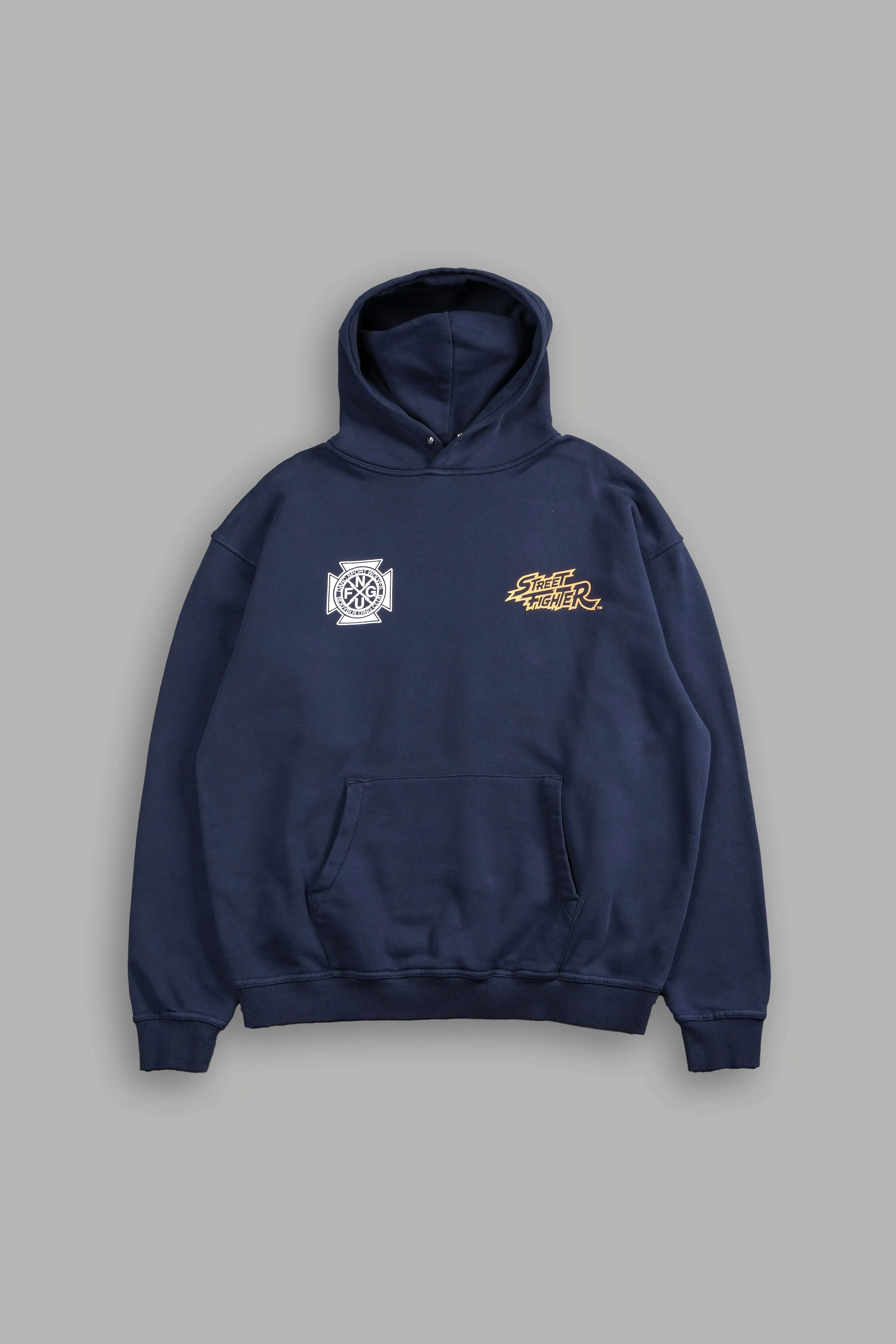 Final Boss "Pierce" Hoodie in Storm Blue