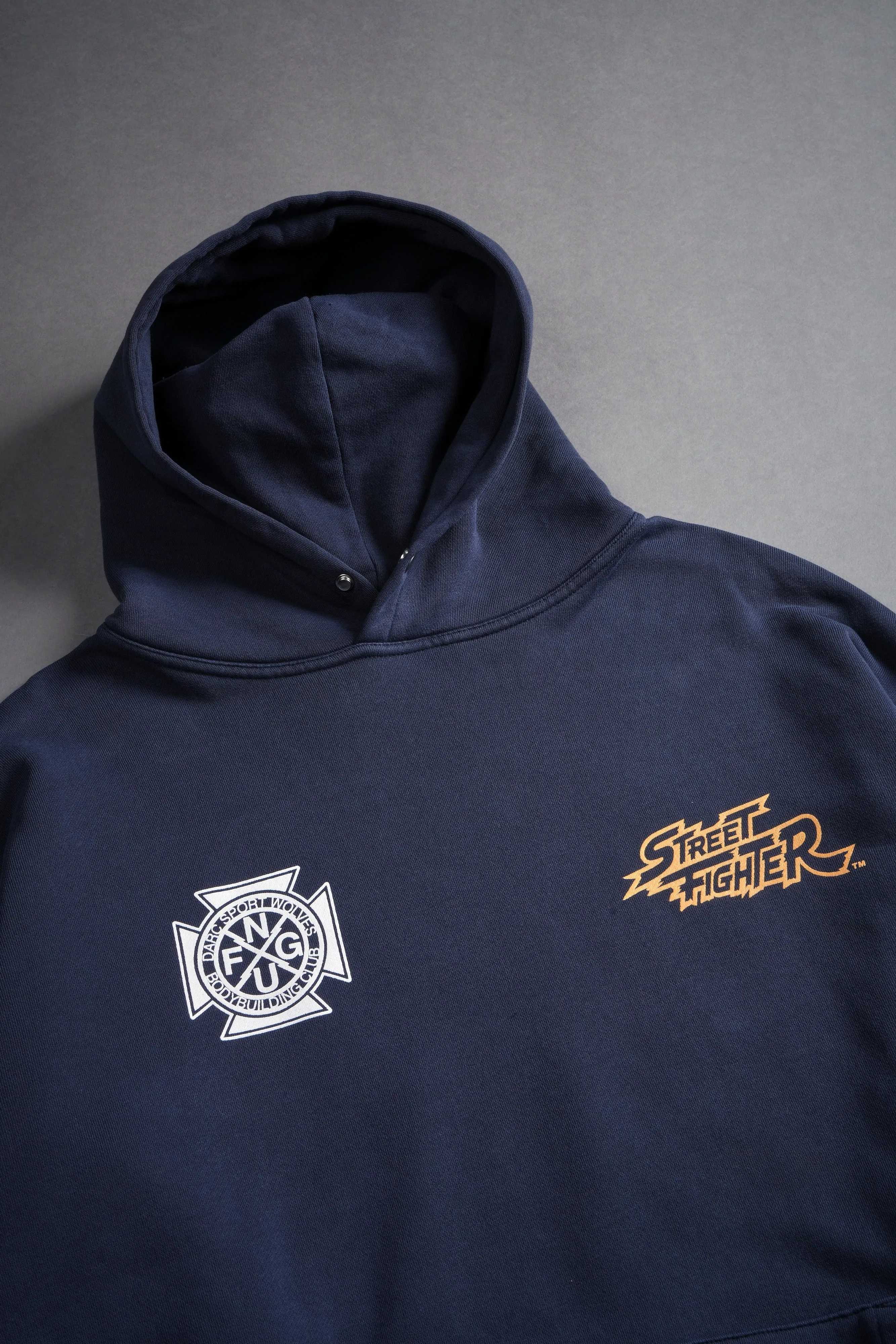 Final Boss "Pierce" Hoodie in Storm Blue