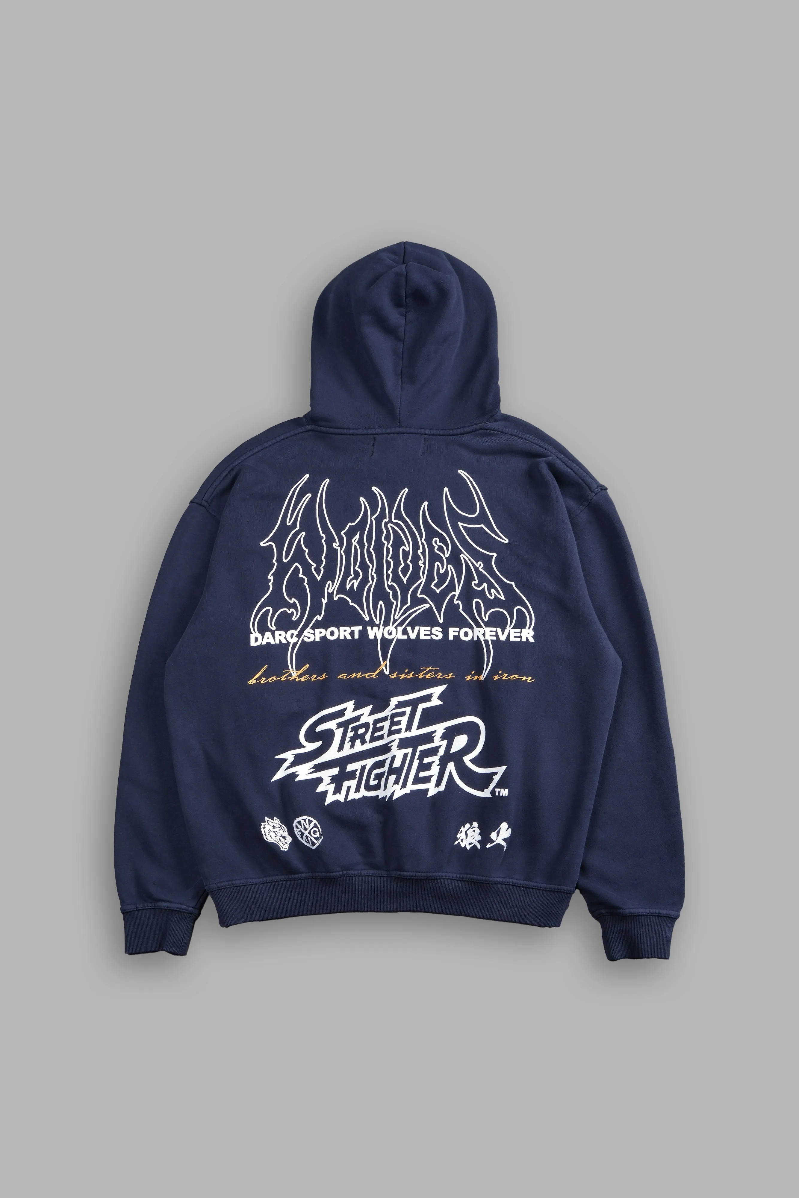 Final Boss "Pierce" Hoodie in Storm Blue