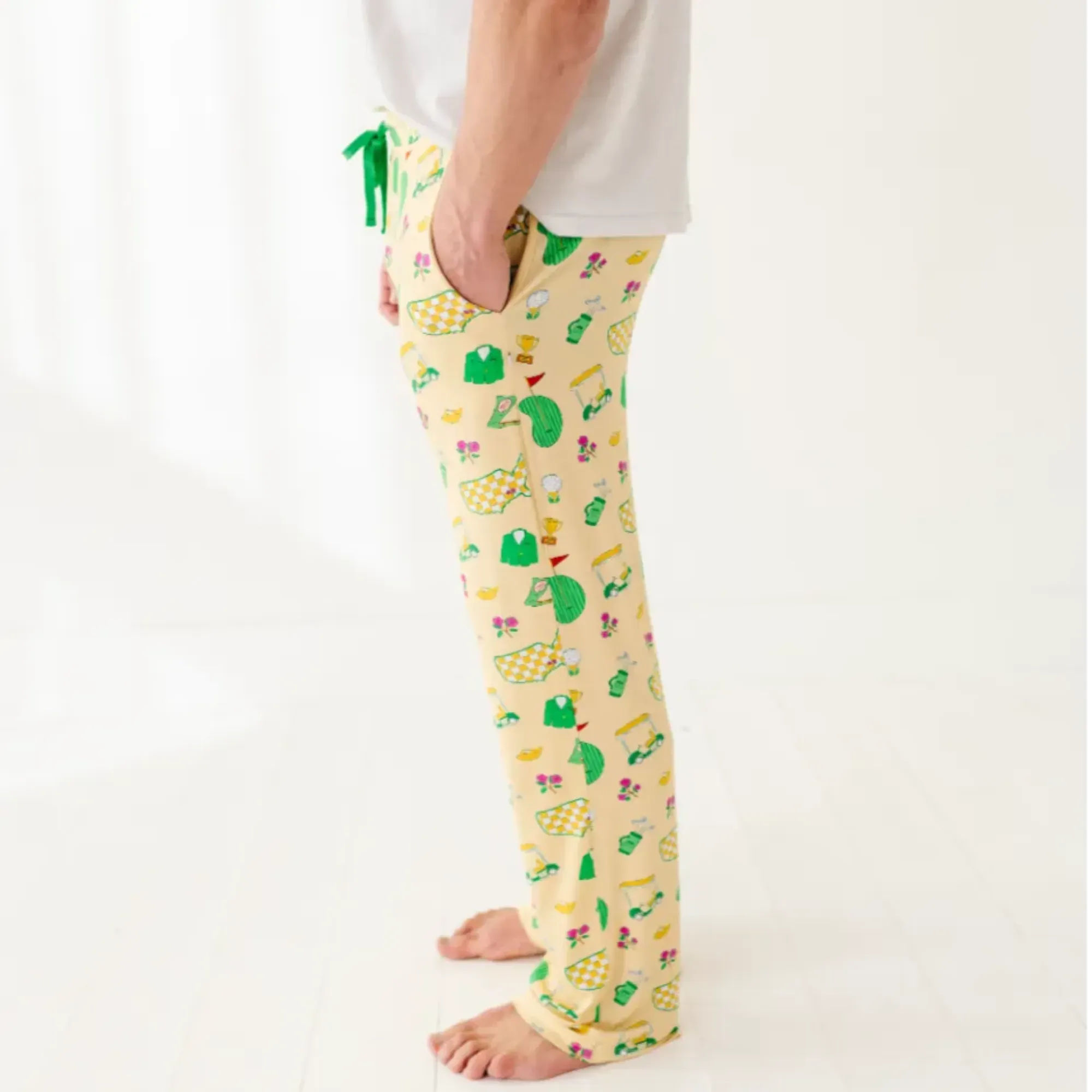 Green Jacket Dreams Mens Lounge Pants