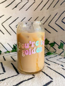 Harry Styles Youre So Golden Beer Can Shaped Glass