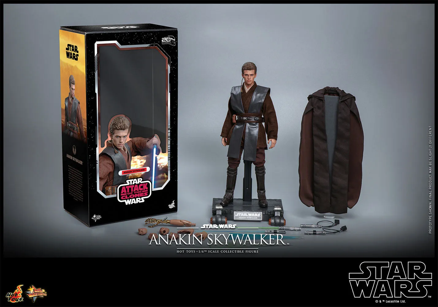 Hot Toys Attack of the Clones Anakin Skywalker Sixth Scale Figure