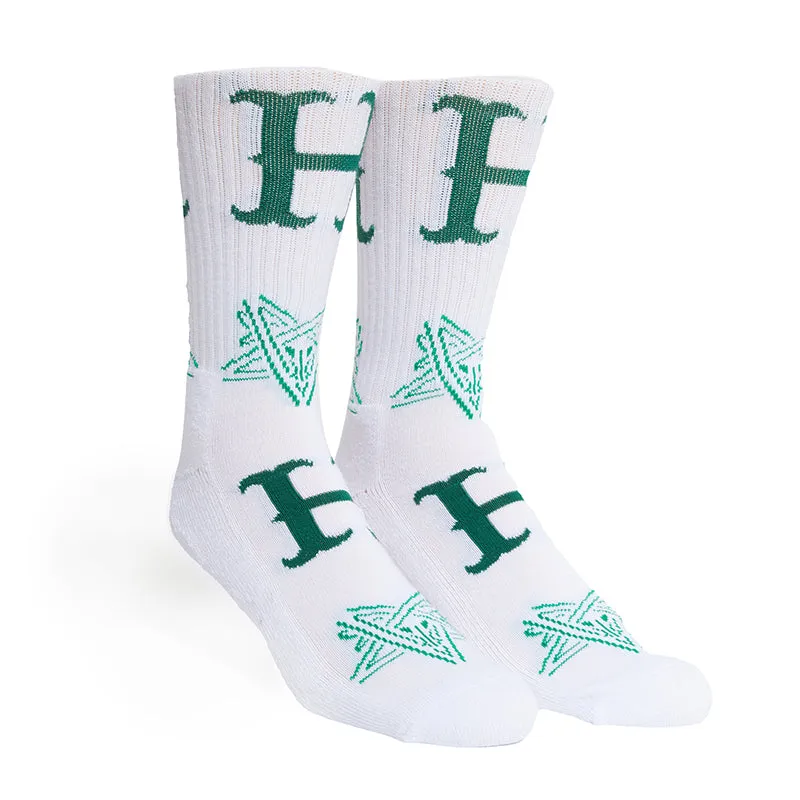 HUF X THRASHER DUALITY SOCK