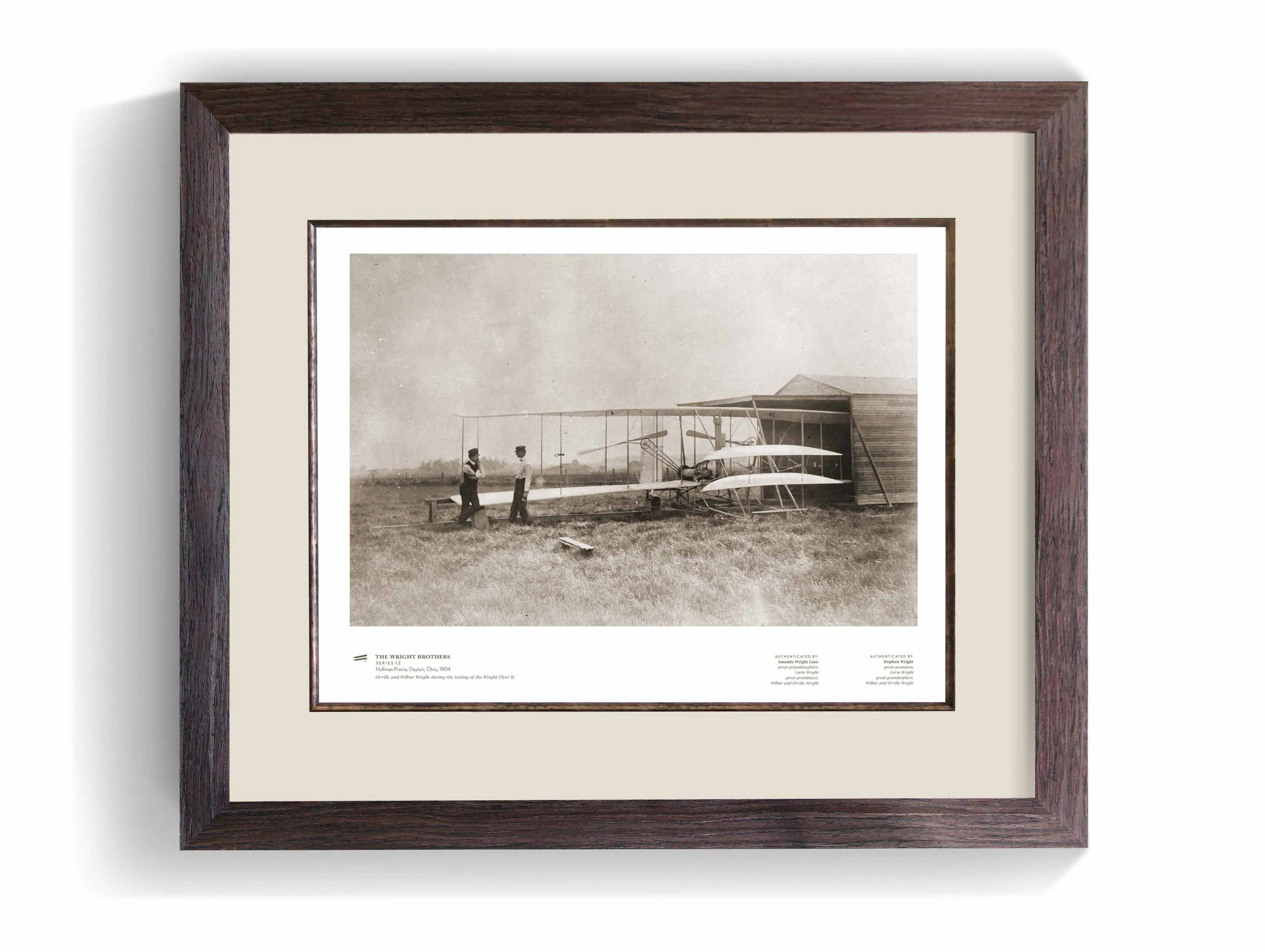 Huffman Prairie Series 1.2 | framed Gicle print (larger formats)