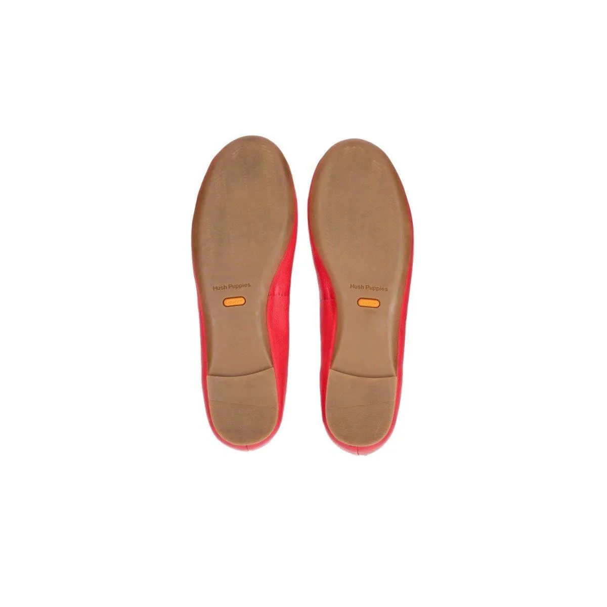 Hush Puppies Kendal Ballerinas Leather Red Colour For Women