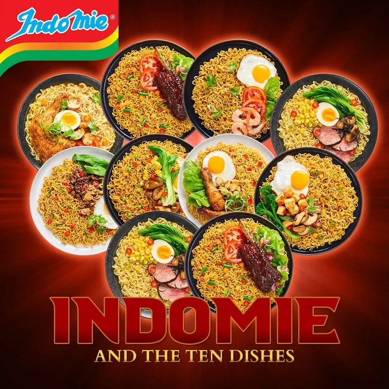 INDOMIE Mi Goreng Stir-Fried Noodles Original (5 Packs) 營多撈麵 原味幹撈麵