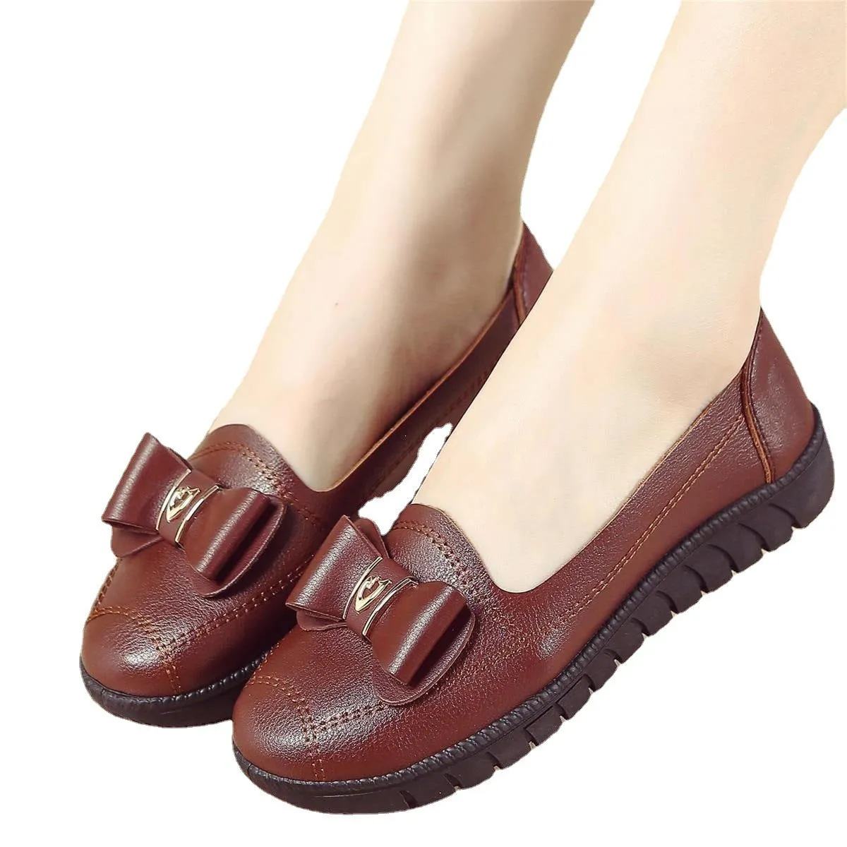 Jennifer  Modische Damen Ballerinas aus Weichem Vegan Leder