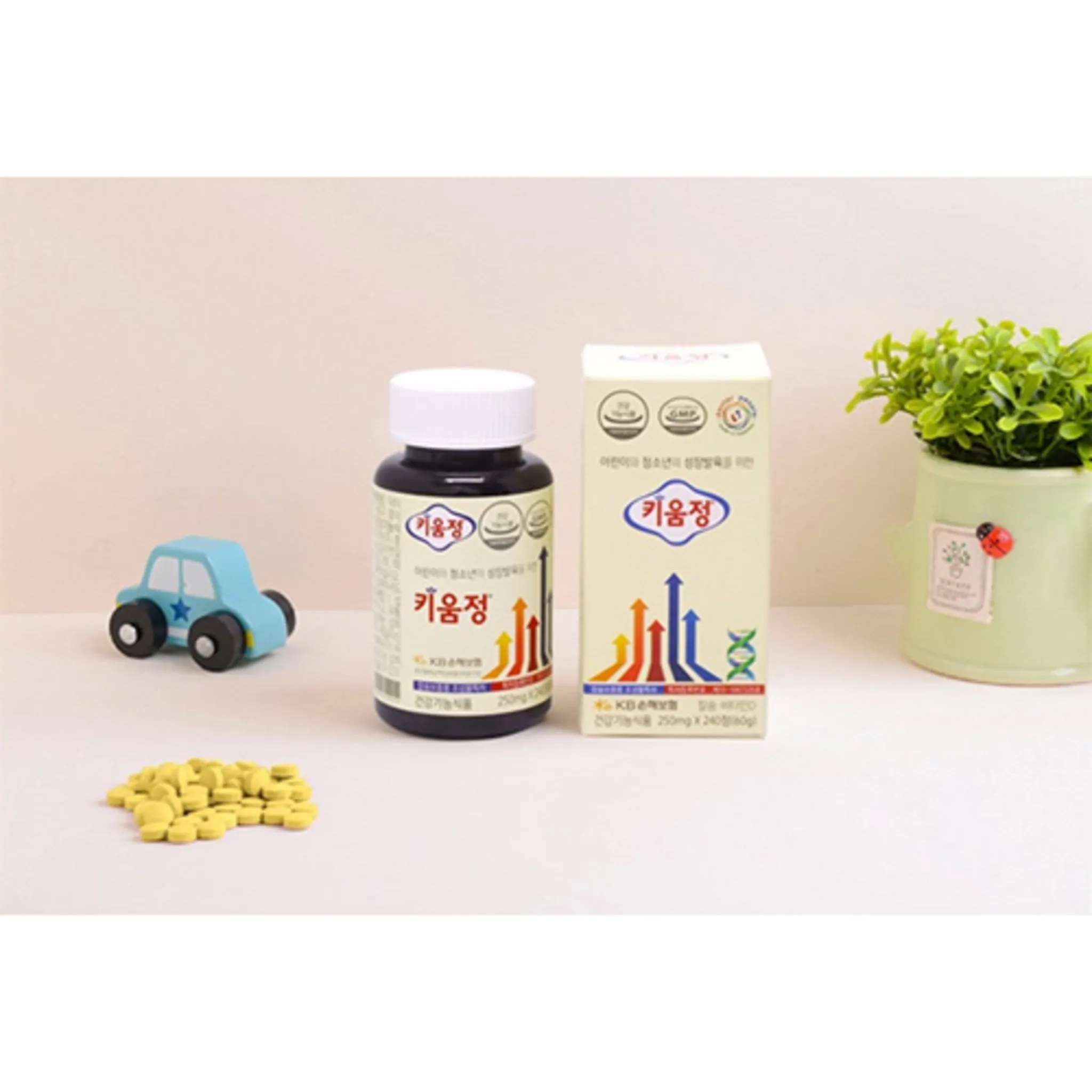 Kiumjeong Dr. People Growth Development Supplement, 240 Tablets - Calcium - 🏆 #81 - Maternity/Baby/Kids - Best of December