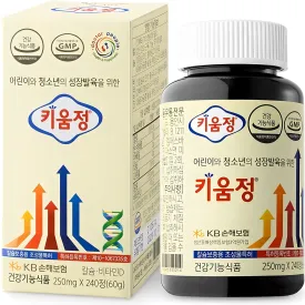 Kiumjeong Dr. People Growth Development Supplement, 240 Tablets - Calcium - 🏆 #81 - Maternity/Baby/Kids - Best of December