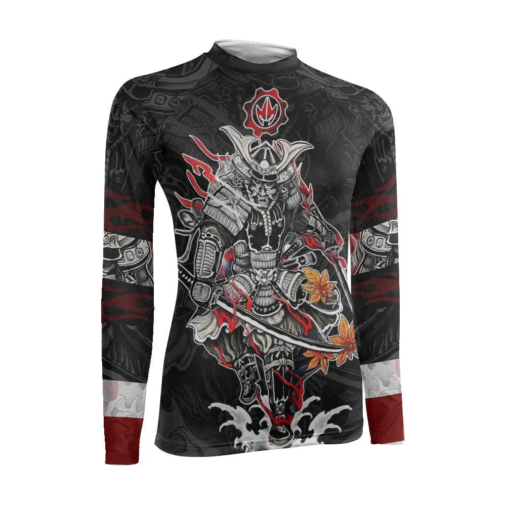 Legendary Samurai Women's Long Sleeve Rash Guard