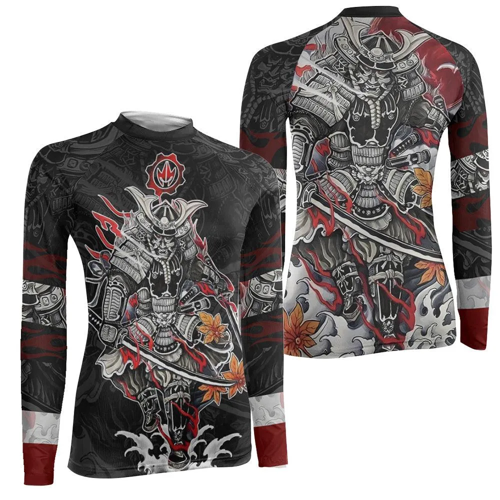 Legendary Samurai Women's Long Sleeve Rash Guard