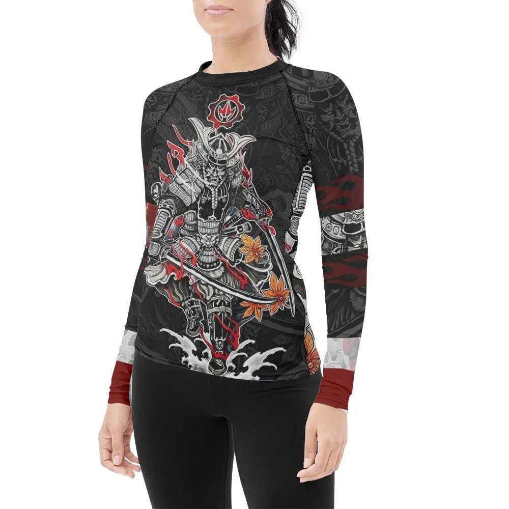 Legendary Samurai Women's Long Sleeve Rash Guard