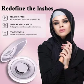 Magnetic Eyelashes : lighter glue-free reusable