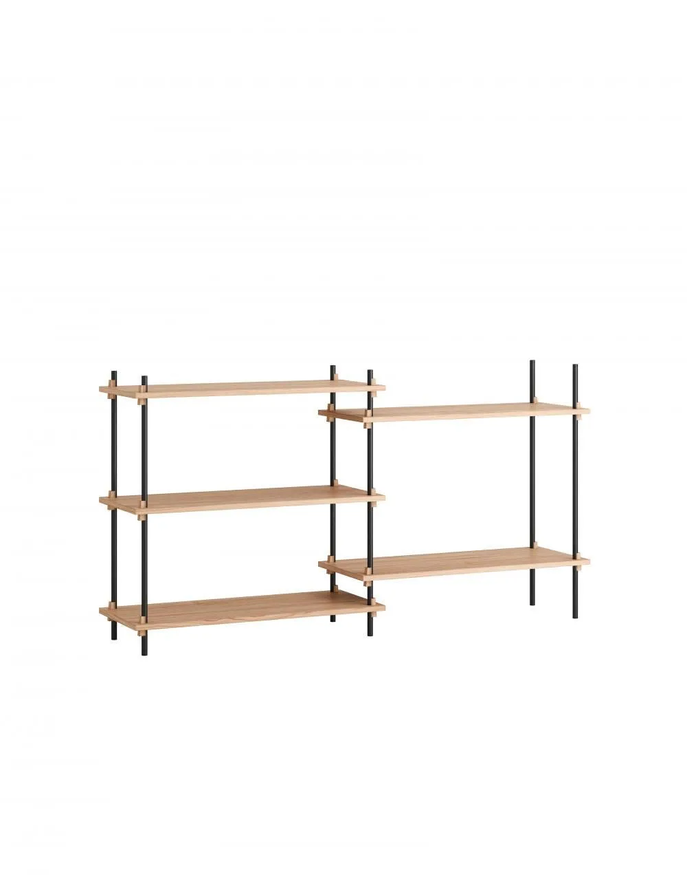 MOEBE Double shelving system