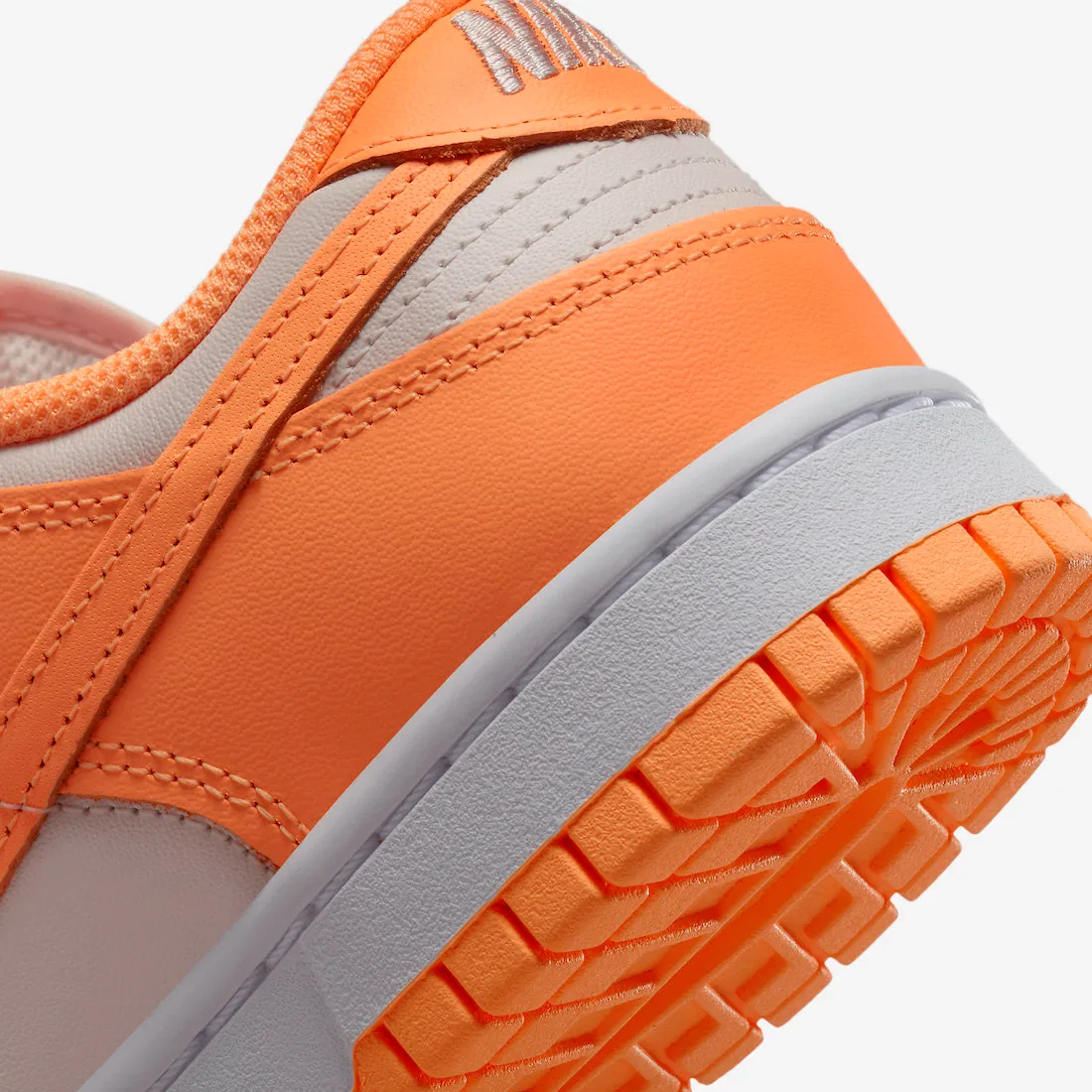 Nike Women's Dunk Low Shoes - Peach Cream / White / Orange