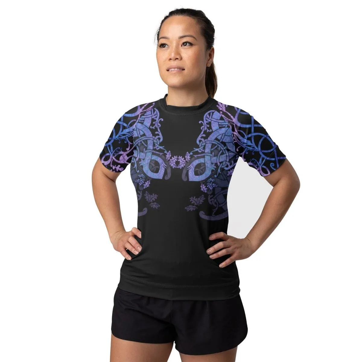 Norns & Nature Women's Short Sleeve Rash Guard