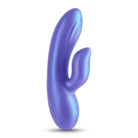 Seduction Angel Rabbit Vibrator Metallic Blue