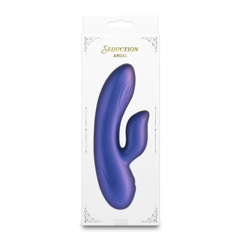Seduction Angel Rabbit Vibrator Metallic Blue