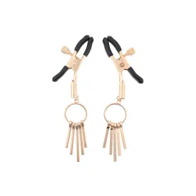 Sex And Mischief Verge Nipple Clamps Gold