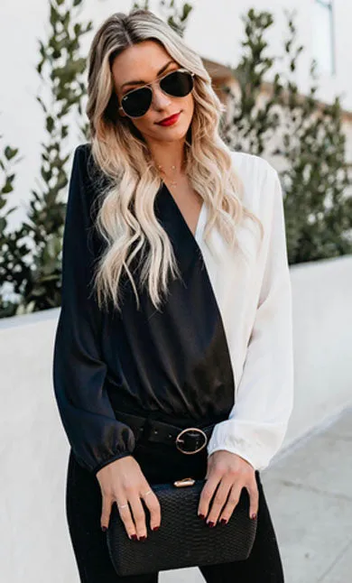 SHEILA v neck top