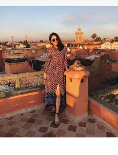 SHINTA maxi dress