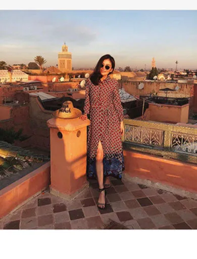 SHINTA maxi dress
