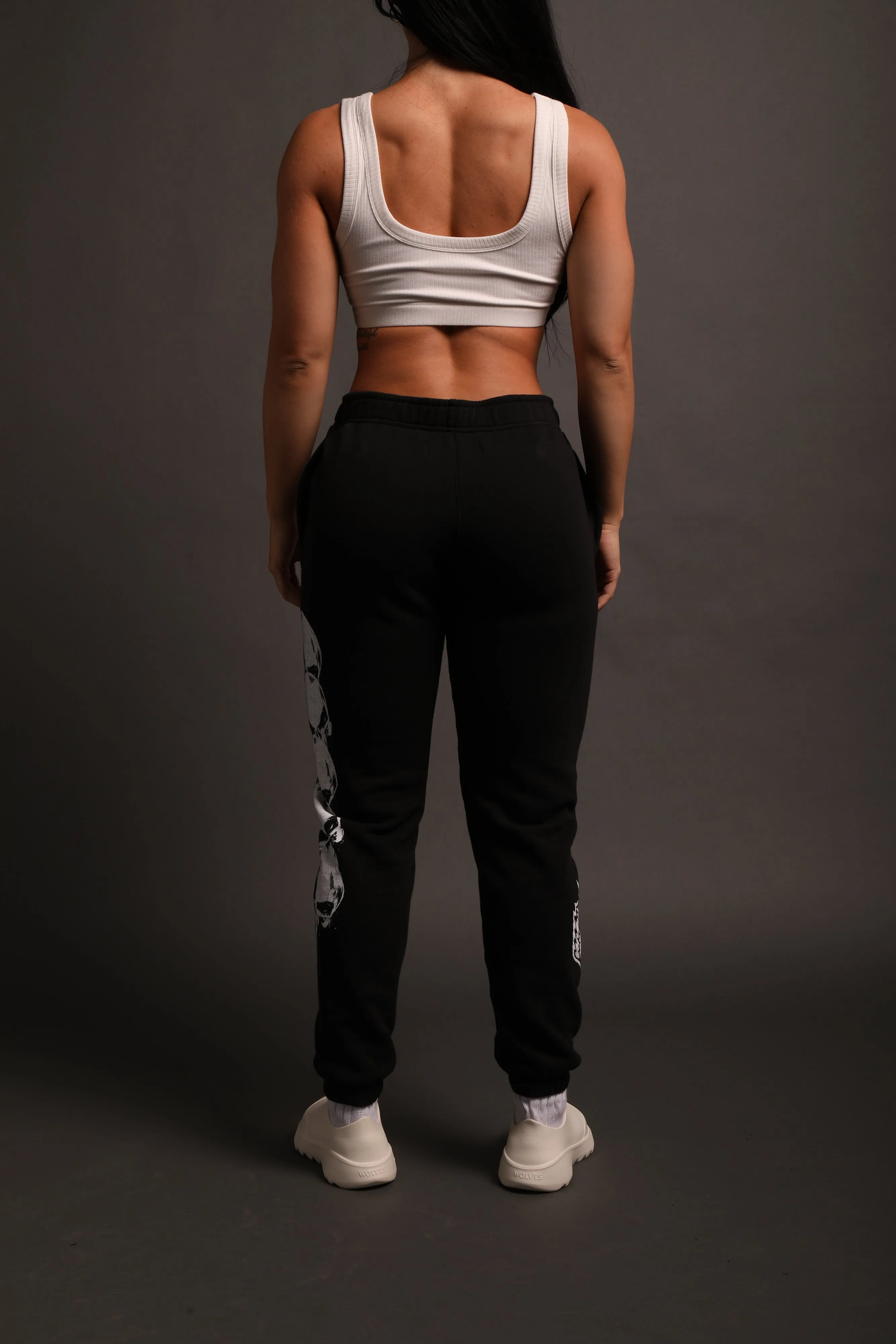Vigilante She Post Lounge Sweats in Black